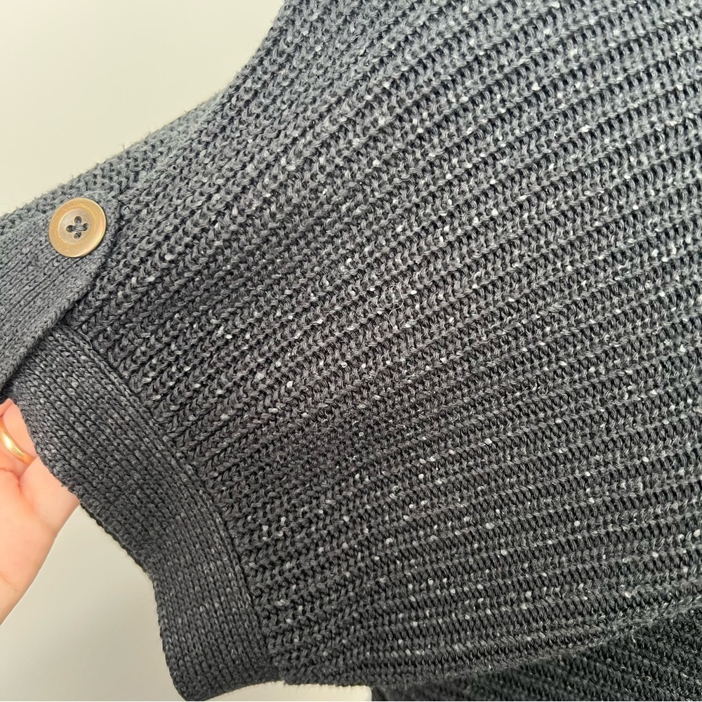 The Limited Black Textured Women's Sweater Dress - S - Picture 4 of 6